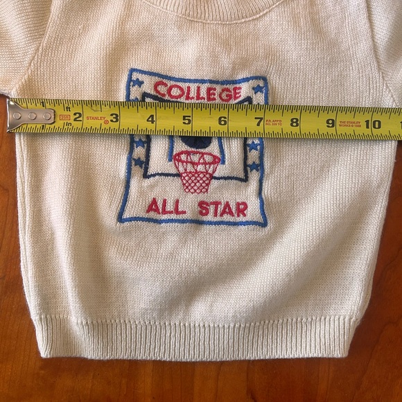 Vintage 70s College All Stars toddler sweater - Picture 5 of 6